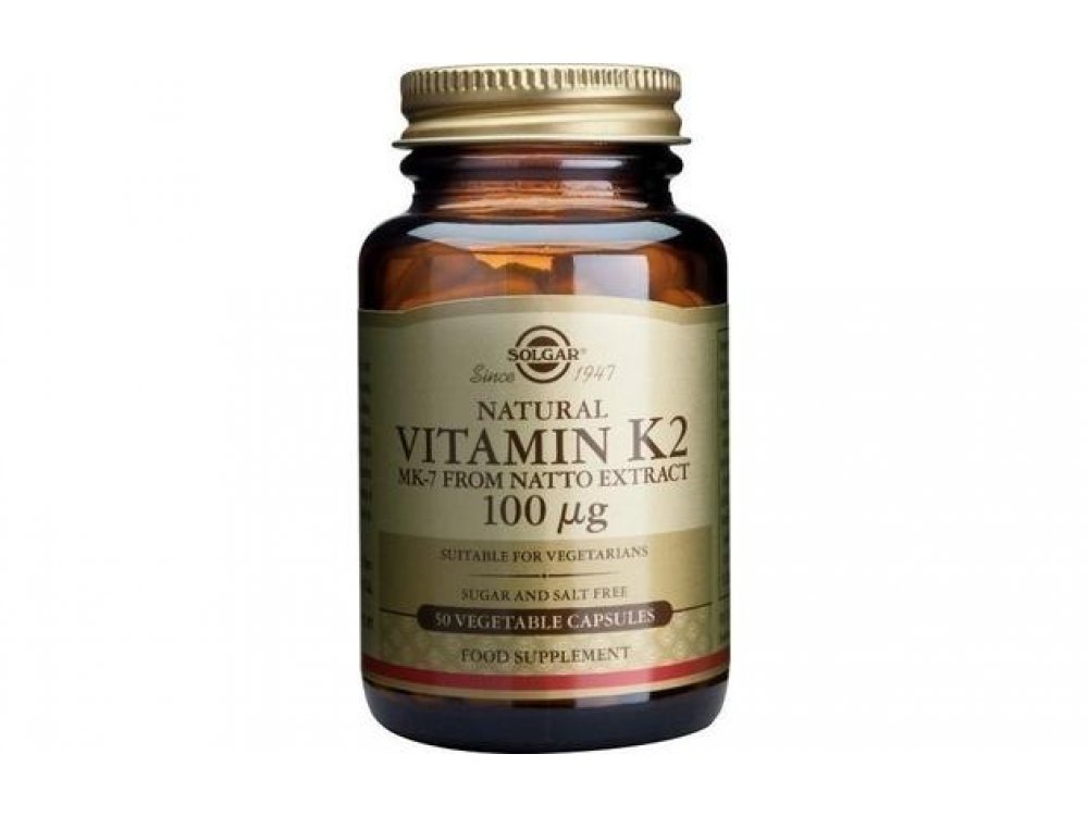 Solgar Vitamin K2 100μg 50 Vegicaps