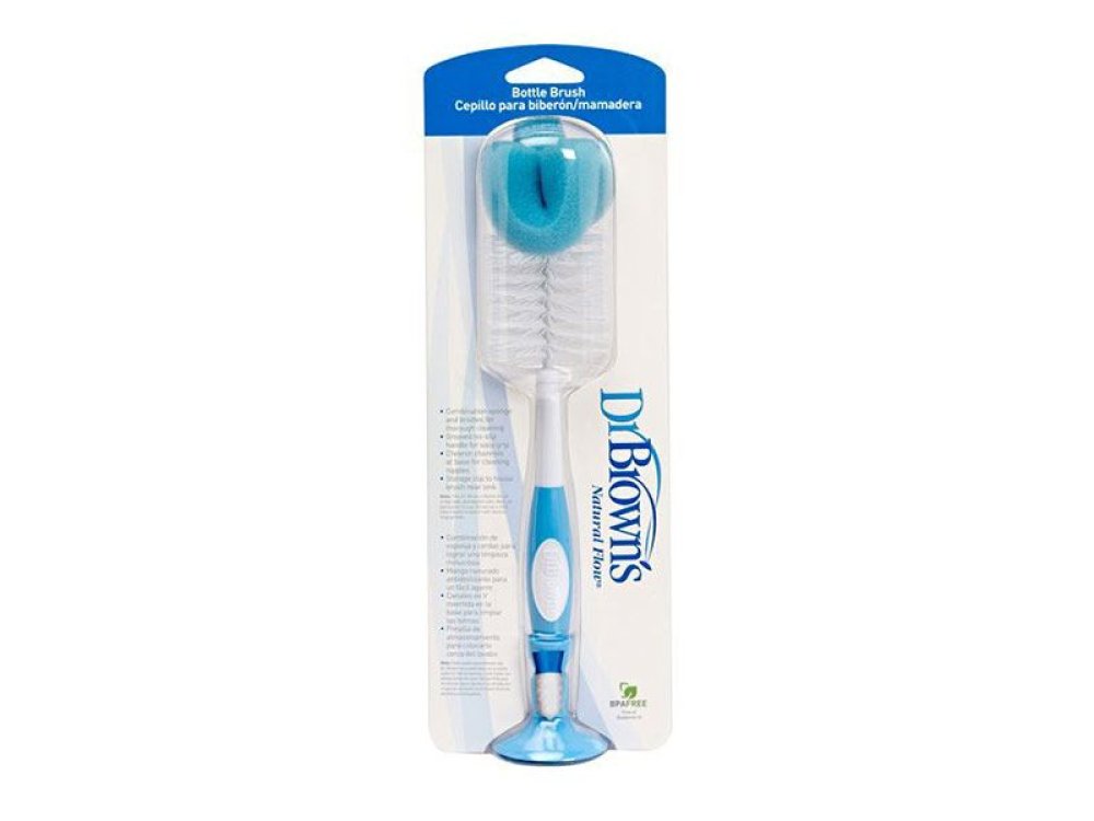 Dr. Brown's Natural Flow Bottle Brush Βούρτσα Καθαρισμού Μπιμπερό, 1τμχ
