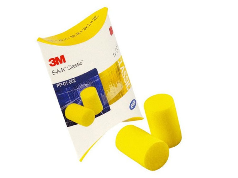 3M E-A-R Classic, Ωτοασπίδε σε Κίτρινο Χρώμα, 2τμχ