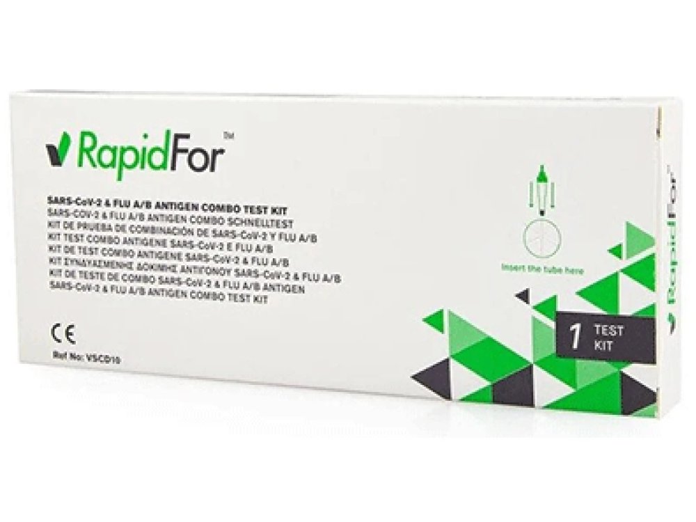 RAPID TEST FLU+COVID, ΔΙΠΛΟ ΤΕΣΤ