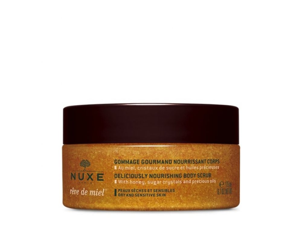 Nuxe Reve de Miel Deliciously Nourishing Body Scrub, Απολεπιστικό Σώματος 175ml