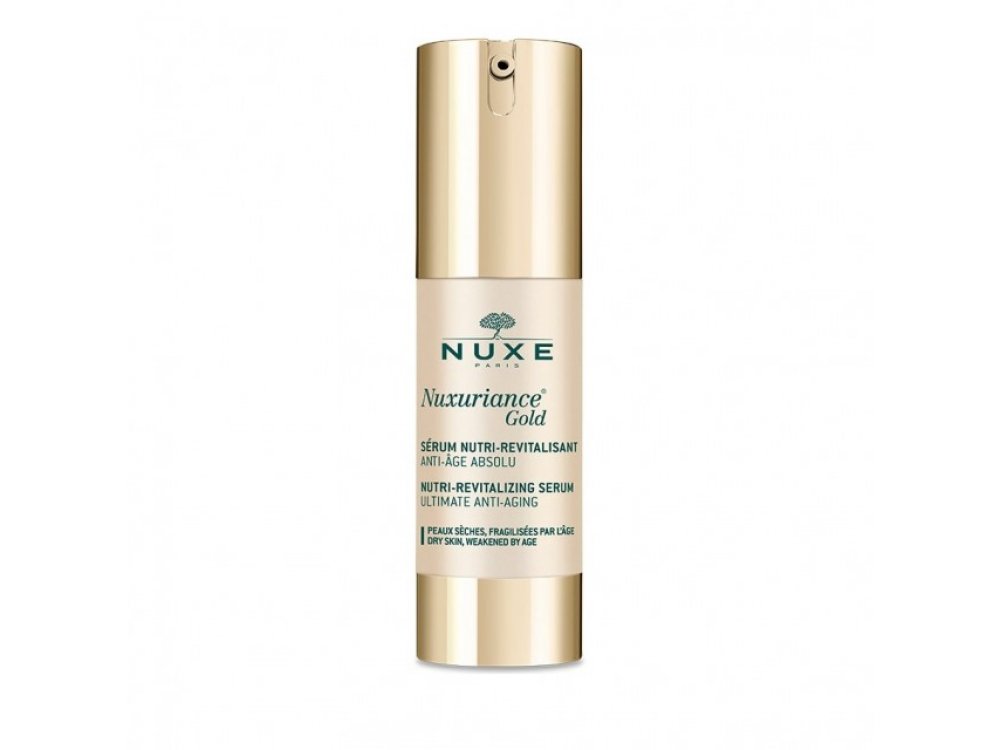 Nuxe Nuxuriance Gold Nutri-Revitalising Serum Ultimate Anti-Aging for Dry Skin 30ml