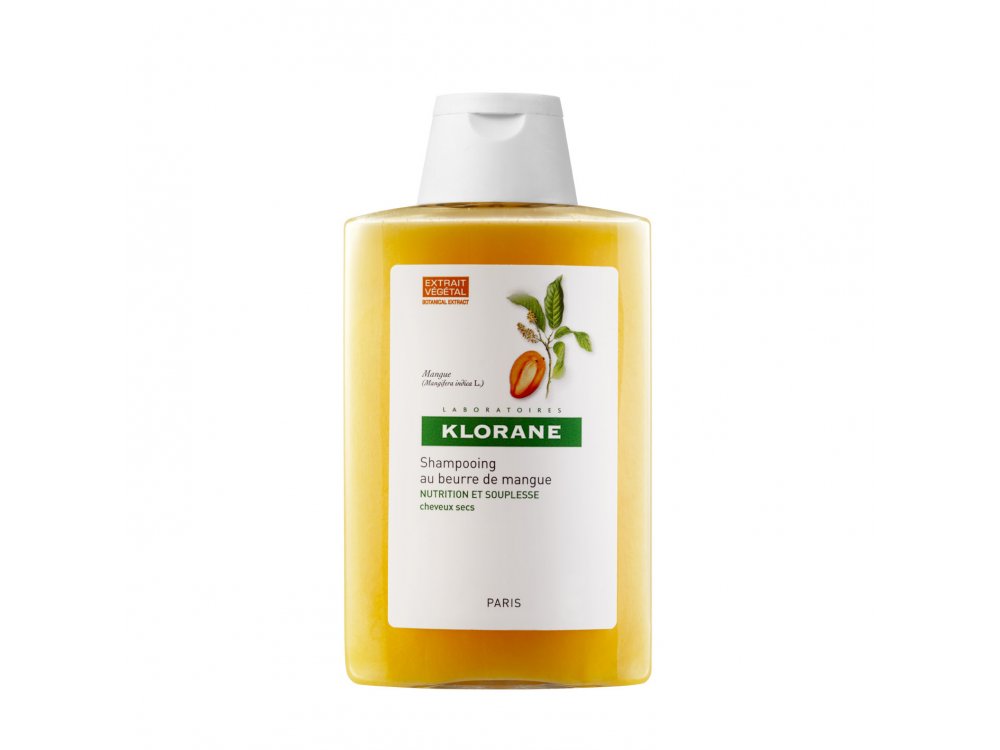 Klorane Shampoo Beurre de Mangue Σαμπουάν με Μάνγκο για Θρέψη & Αναδόμηση, 400ml