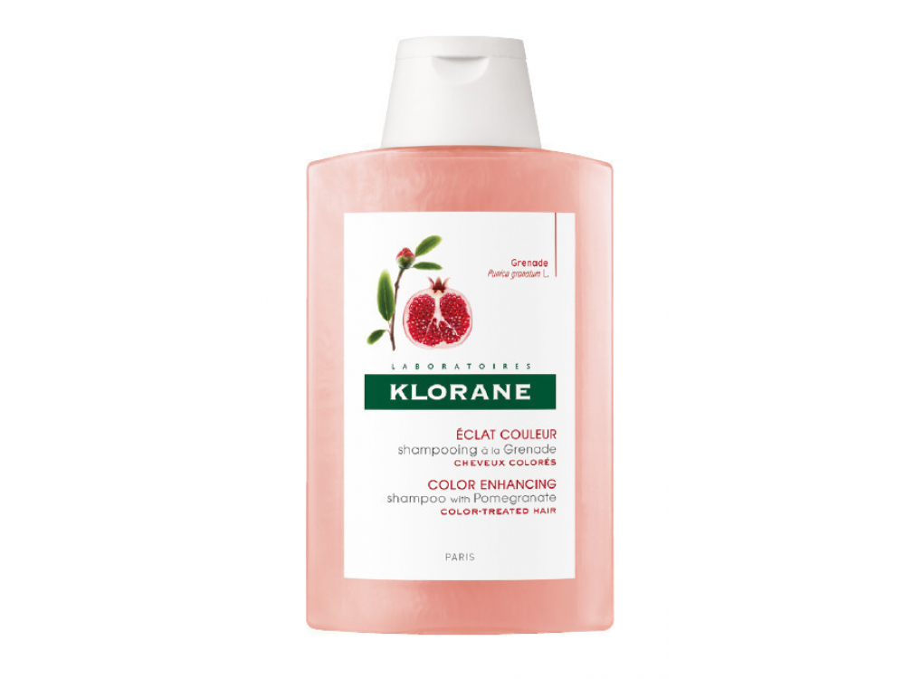 Klorane Shampoo A La Grenade Σαμπουάν με Ρόδι για Βαμμένα Μαλλιά, 200ml