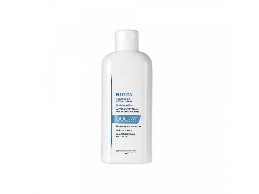 DUCRAY Elution Shampoo Σαμπουάν Εξισορρόπησης για Εύθραυστο Τριχωτό της Κεφαλής (400ml)