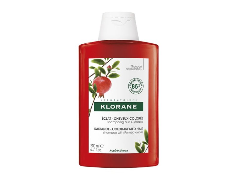 Klorane Shampoo with Pomegranate, Σαμπουάν για Βαμμένα Μαλλιά με Εκχύλισμα Ροδιού BIO, 200ml