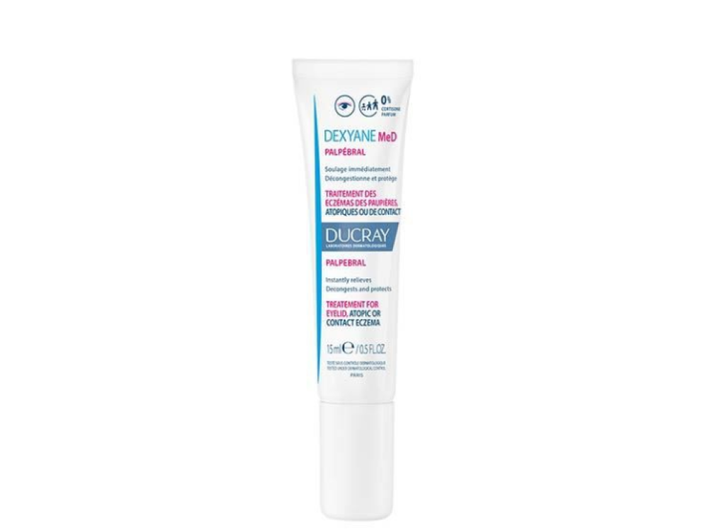 Ducray Dexyane MeD Palpebral Creme, Θεραπεία Κατά Των Εκζεμάτων Του Βλεφάρου, 15ml