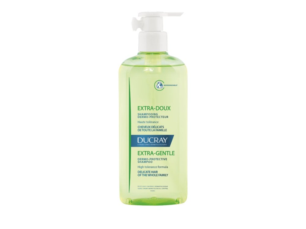 Ducray Extra-Doux Shampooing, Σαμπουάν για Εύθραυστα Μαλλιά, για Όλη την Οικογένεια, 400ml