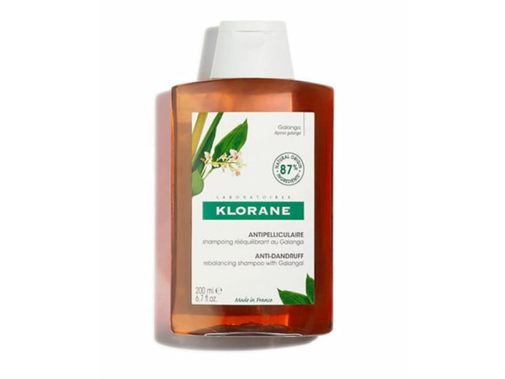 Klorane Galanga Rebalancing Shampoo, Σαμπουάν κατά της Πιτυρίδας, 200ml