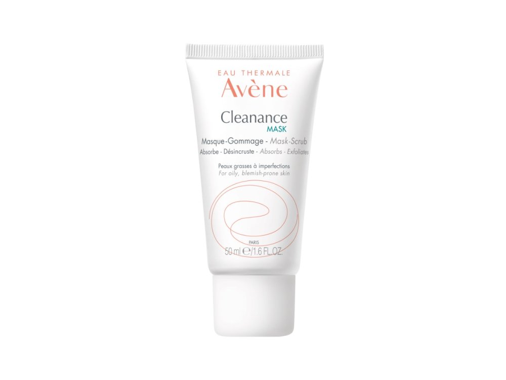 Avene Cleanance Mask Masque Gommage Μάσκα Scrub για Λιπαρό Δέρμα, 50ml