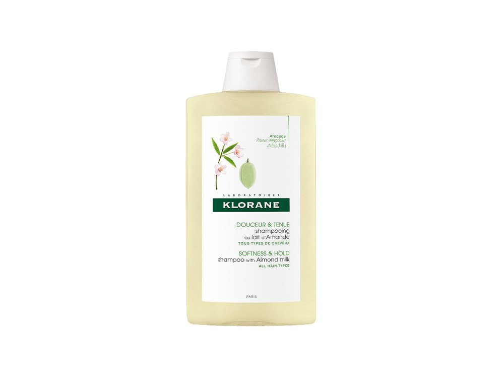 Klorane Almond Milk Volumising Shampoo,  με γαλάκτωμα Αμυγδάλου για όγκο, απαλότητα & λάμψη, 200ml
