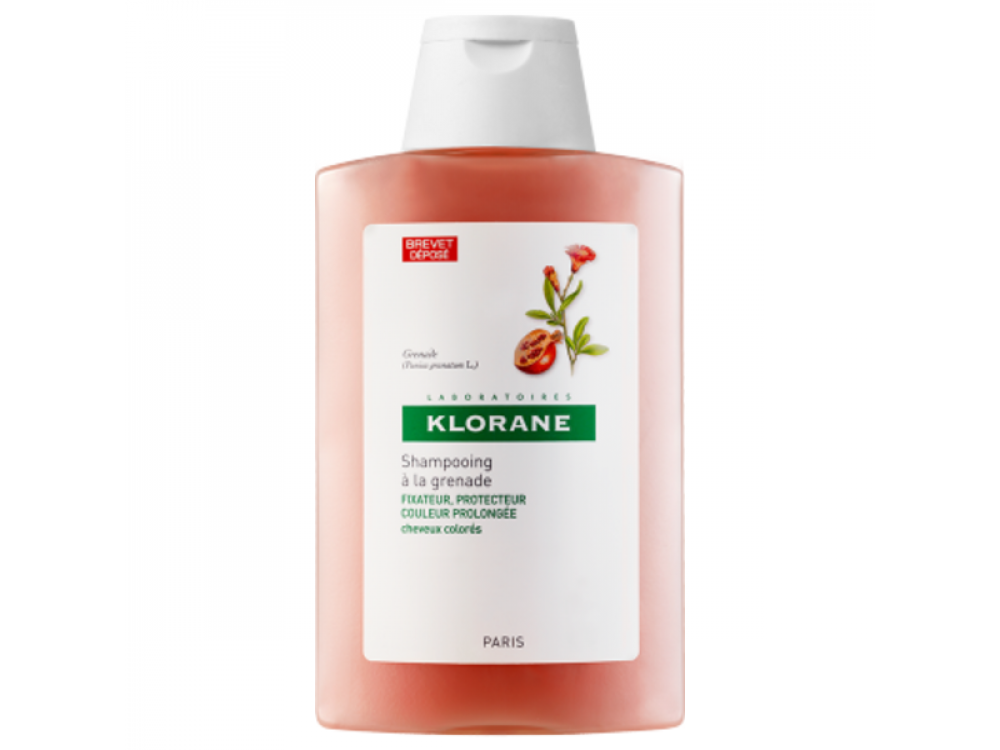 Klorane Shampoo A La Grenade Σαμπουάν με Ρόδι για Βαμμένα Μαλλιά, 200ml