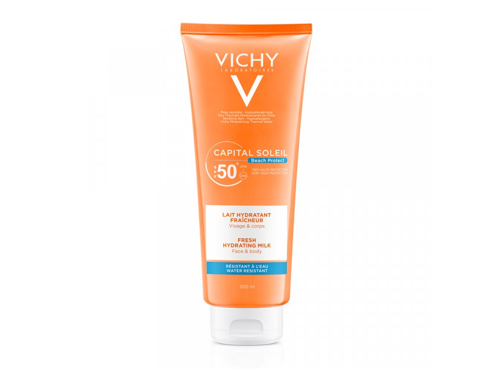 Vichy Capital Soleil Αντηλιακό Γαλάκτωμα για Πρόσωπο & Σώμα SPF 50, 300ml
