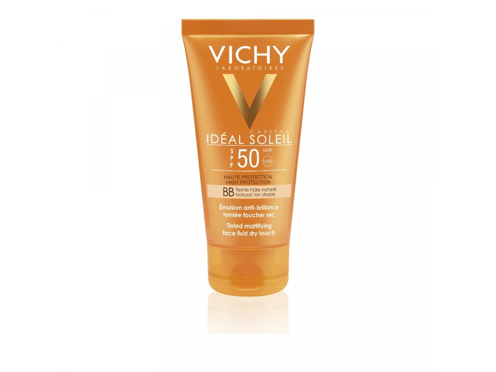 VICHY Ideal Soleil BB Tinted Dry Touch Face Fluid Mat SPF50 50ml