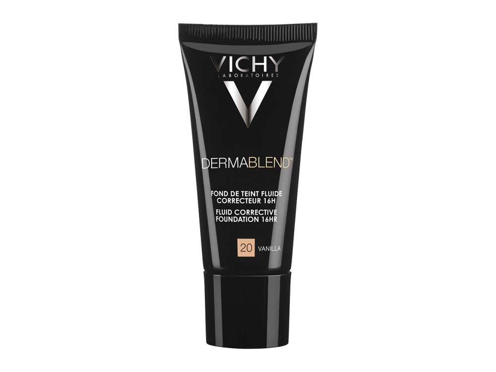 Vichy Dermablend SPF35 Fluid Corrective Foundation 16HR Vanilla 20, 30ml
