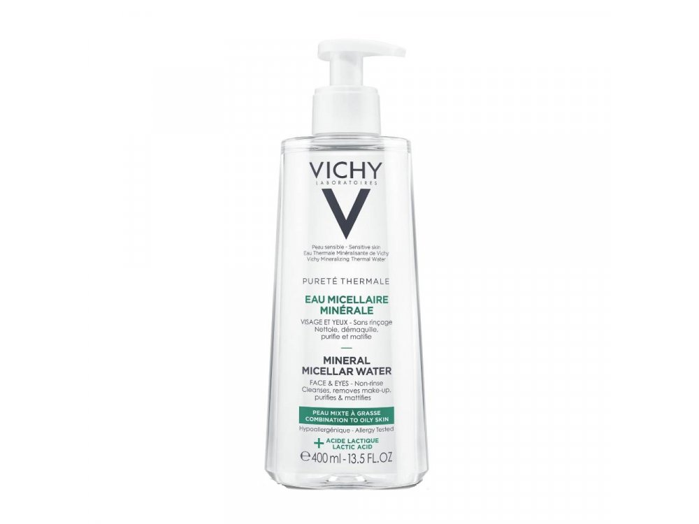 VICHY MICELLAIRE WATER OILY 400 ML