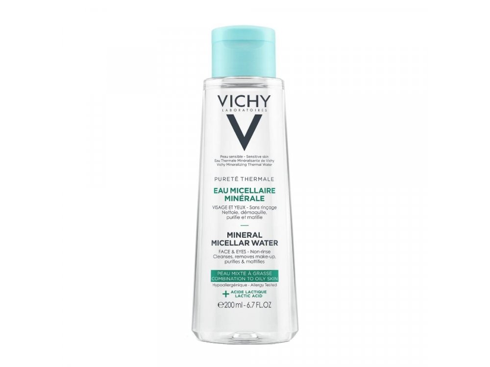VICHY MICELLAIRE WATER OILY 200 ML