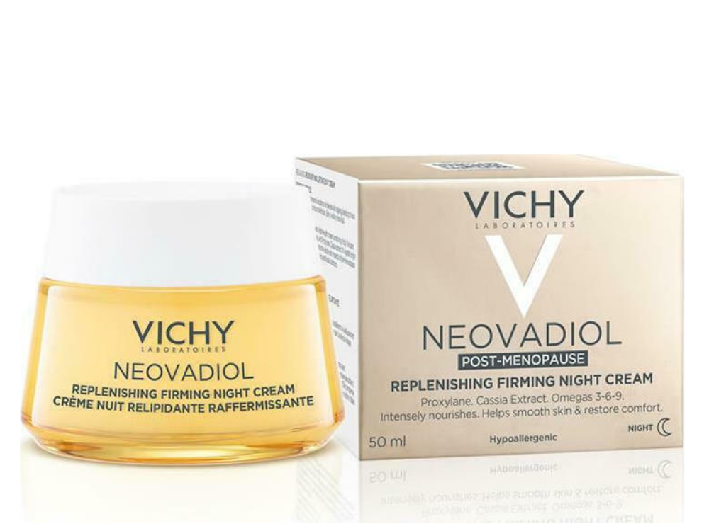 Vichy Neovadiol Replenishing Firming Night Cream, Κρέμα Νύχτας για την Επιδερμίδα στην Εμμηνόπαυση, 50ml