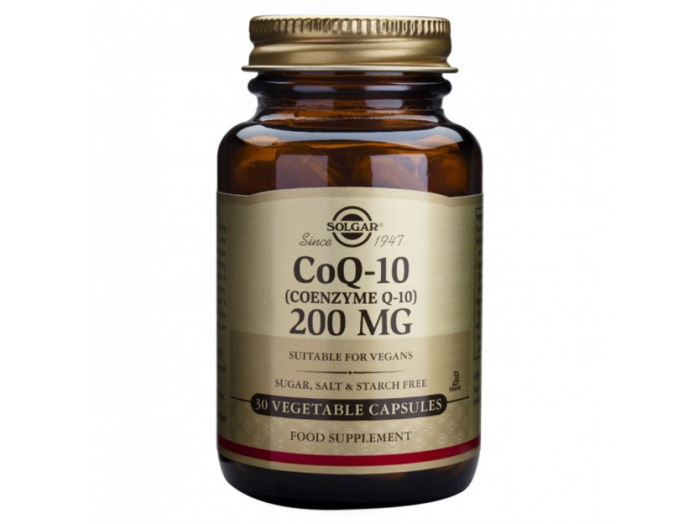 Το Solgar? CoQ-10 (Coenzyme Q-10) 200mg Vegetable Capsules περιέχει KanekaQ10?, μια πατενταρισμένη μορφή CoQ10 που έχει υποστεί ζύμωση με ζυμομύκητα