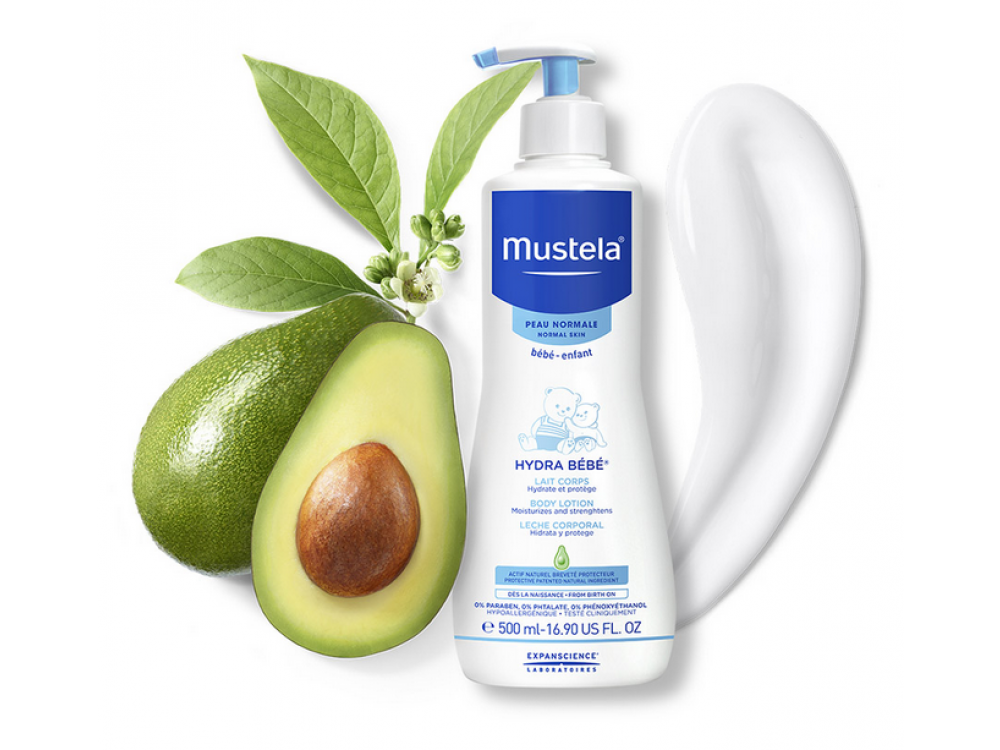 Mustela Hydra Bebe Body Lotion Ενυδατικό γαλάκτωμα σώματος,  500ml