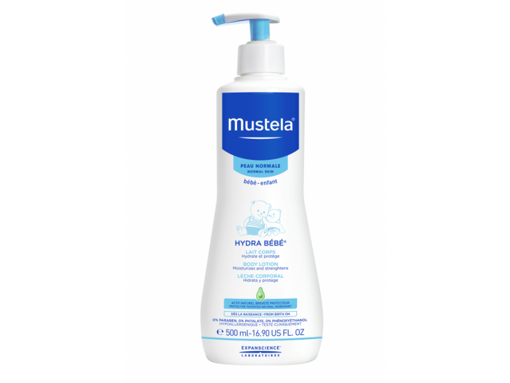 Mustela Hydra Bebe Body Lotion Ενυδατικό γαλάκτωμα σώματος,  500ml