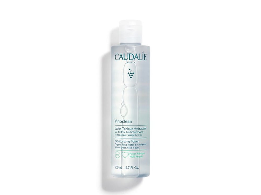 Caudalie Vinoclean Moisturizing Toner, Ενυδατική, Τονωτική & Καταπραϋντική Λοσιόν Προσώπου, 200ml