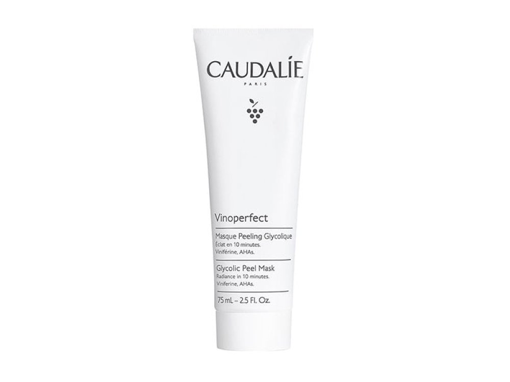 Caudalie Vinoperfect Glycolic Peel Mask, Μάσκα Ήπιας Απολέπισης για Λάμψη & Ομοιόμορφο Τόνο, 75ml