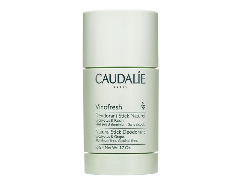 Caudalie Vinofresh Natural Stick Deodorant Alcohol Free, Αποσμητικό με Ευκάλυπτο & Σταφύλι, χωρίς Οινόπνευμα, 50gr