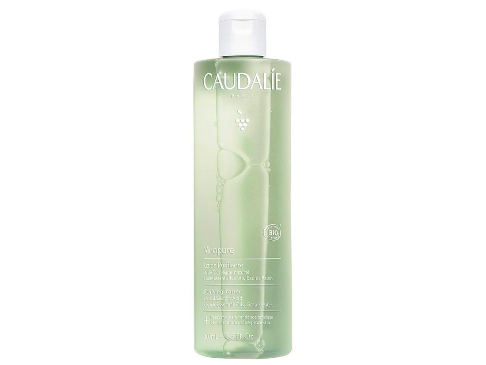 Caudalie Vinopure Clear Skin Purifying Toner, Τονωτική Λοσιόν για Επιδερμίδες με Τάση Ακμής, 400ml
