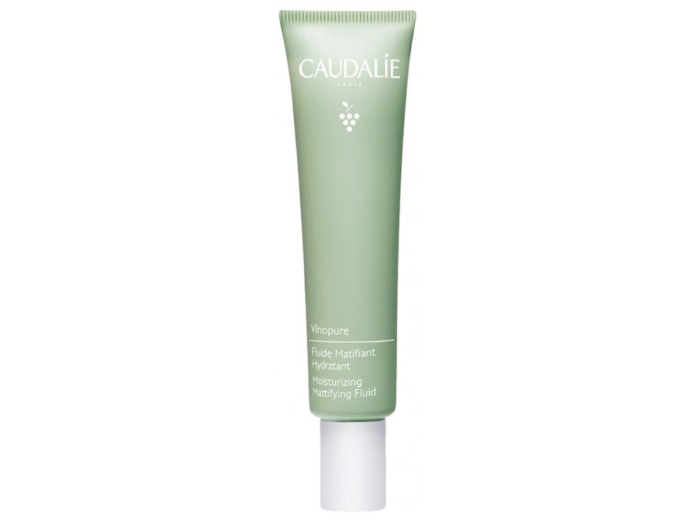 Caudalie Vinopure Skin Prefecting Mattifying Fluid, Ενυδατικό Υγρό για Επιδερμίδες με Τάση Ακμής, 40ml