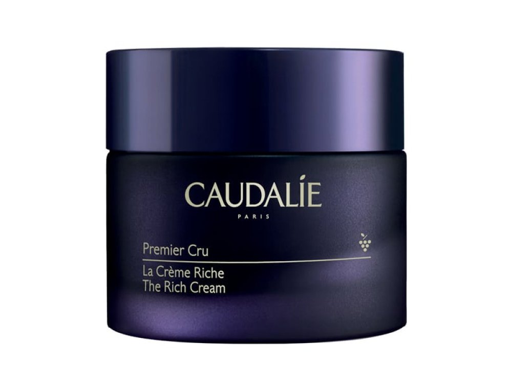 Caudalie Premier Cru La Creme Riche, Κρέμα Ολικής Αντιγήρανσης Πλούσιας Υφής για Ξηρές Επιδερμίδες, 50ml