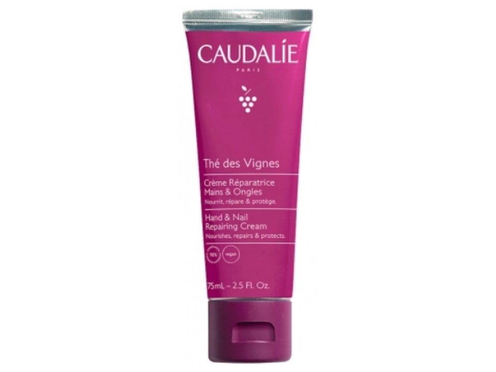 Caudalie The Des Vignes Hand & Nail Repairing, Ενυδατική & Επανορθωτική Κρέμα Χεριών και Νυχιών, 75ml