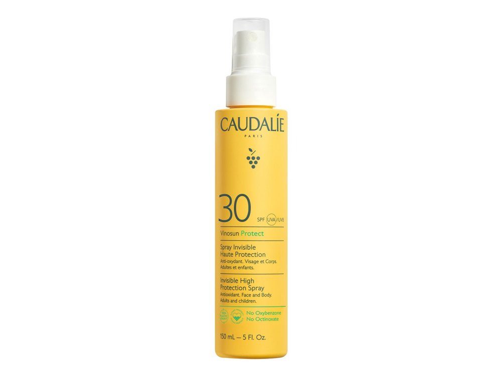 Caudalie Vinosun Protect Invisible High Protection Spray SPF30 Αντηλιακό Σπρέι για Πρόσωπο & Σώμα, 150ml