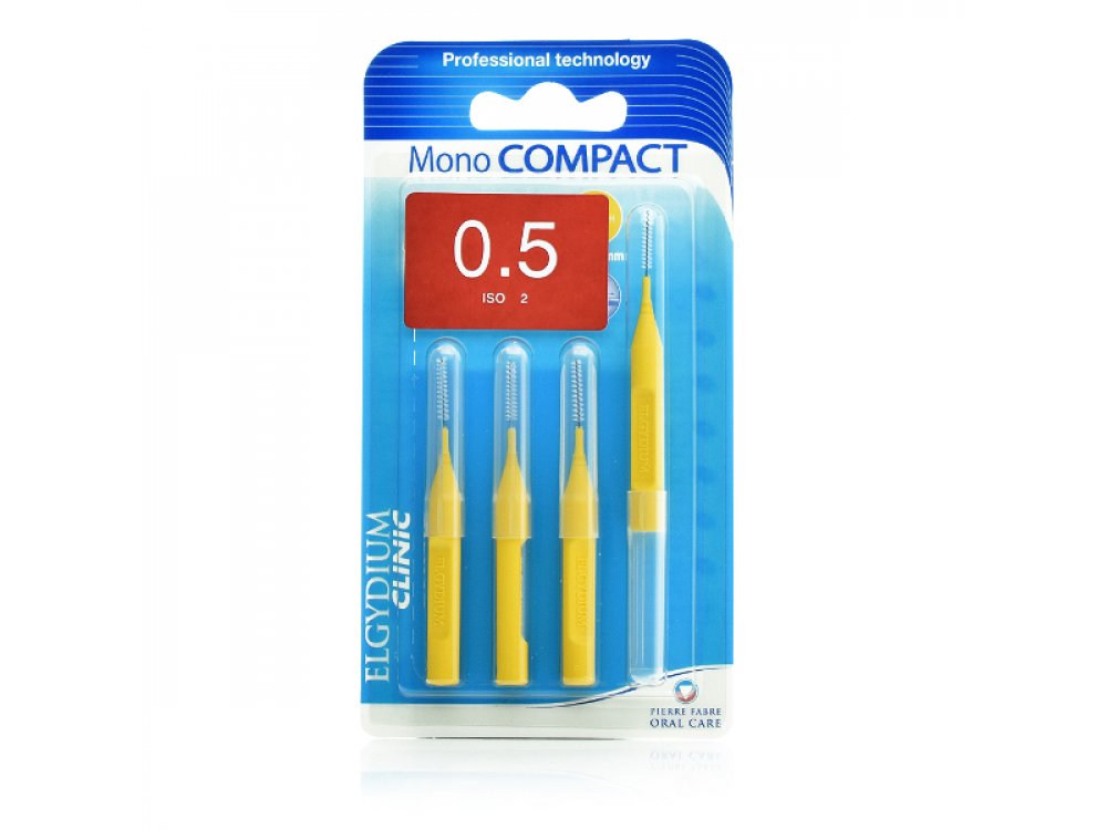 ELGYDIUM Μεσοδόντια Mono Compact Yellow 0.5 4τμχ