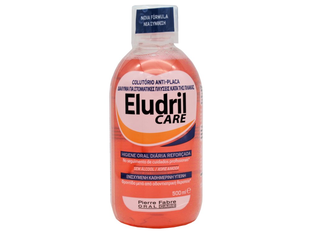 Elgydium Eludril Care Στοματικό Διάλυμα 500ml