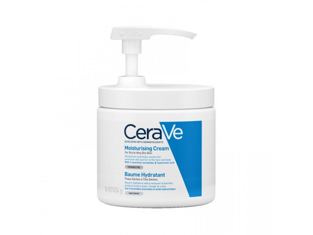 CeraVe Moisturizing Cream με Αντλία 454ml