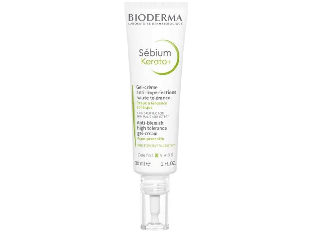 Bioderma Sebium Kerato+ Κρέμα Προσώπου σε Μορφή Τζελ για Επιδερμίδες με Τάση Ακμής, 30ml