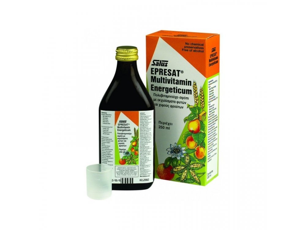 Power Health Epresat Πολυβιταμινούχο Σιρόπι, 100% φυσικό, πολυβιταμινούχο και τονωτικό συμπλήρωμα. 250ml