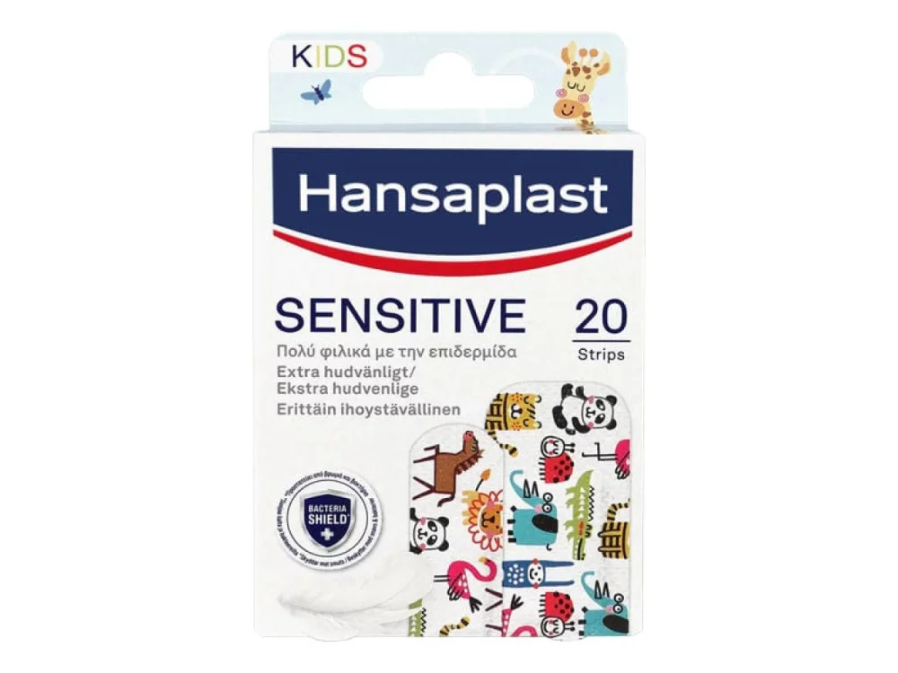 HANSAPLAST SENSITIVE ANIMALS 20 STRIPS