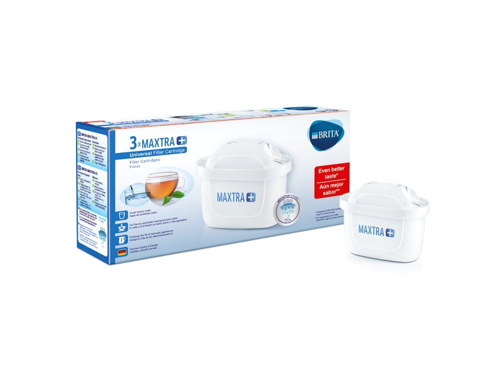 Brita Maxtra Plus Filters, Ανταλλακτικά Φίλτρα Νερού για Κανάτες Brita Maxtra & Maxtra+ , 3τμχ