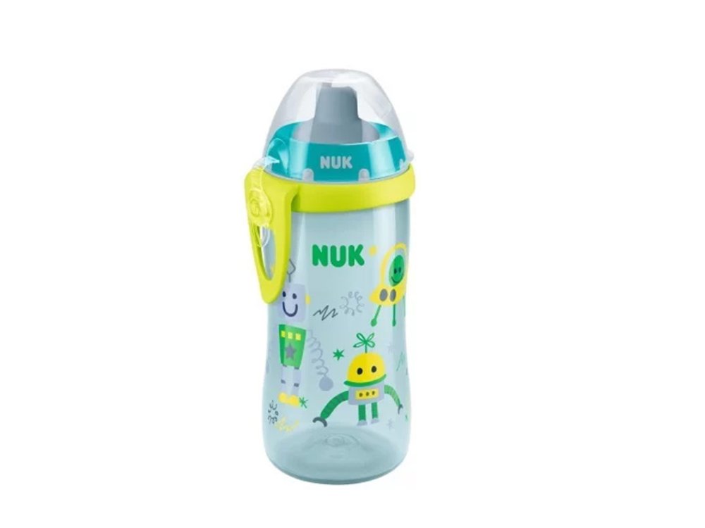 Nuk First Choice Flexi Cup PP 18m+ Παγουράκι με Καλαμάκι Soft, 300ml