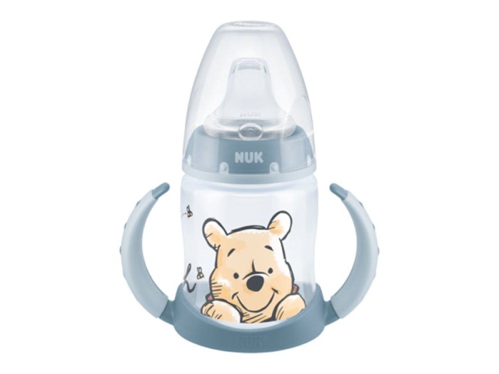 Nuk First Choice Plus Winnie the Pooh, Εκπαιδευτικό Μπιμπερό First Choice 6-18m Χωρητικότητας 150ml, 1τμχ