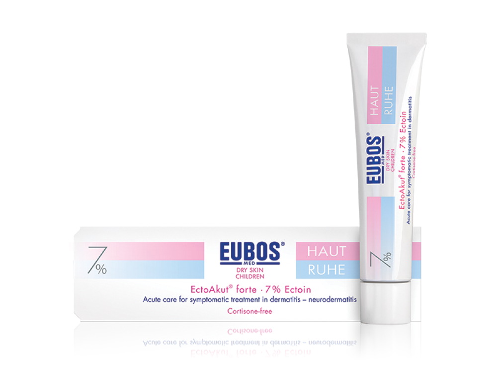 Eubos Dry Skin Children Ectoin 7%, Αντί Κορτιζόνης για τη Συμπτωματική Θεραπεία στην Οξεία Φάση της Δερματίτιδας, 30ml