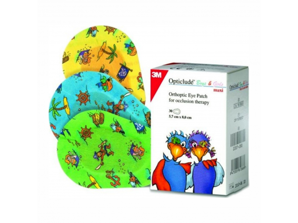 Opticlude Maxi Boys & Girls Maxi, Παιδικά Οφθαλμικά Επιθέματα, 20τμχ