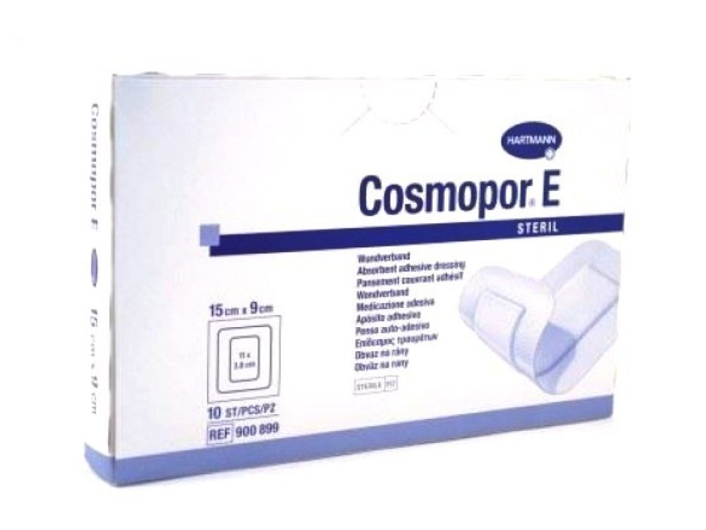 Hartmann Hydrofilm Plus 15cm x 9cm, Αυτοκόλλητα Επιθέματα Τραύματος, 10τμχ