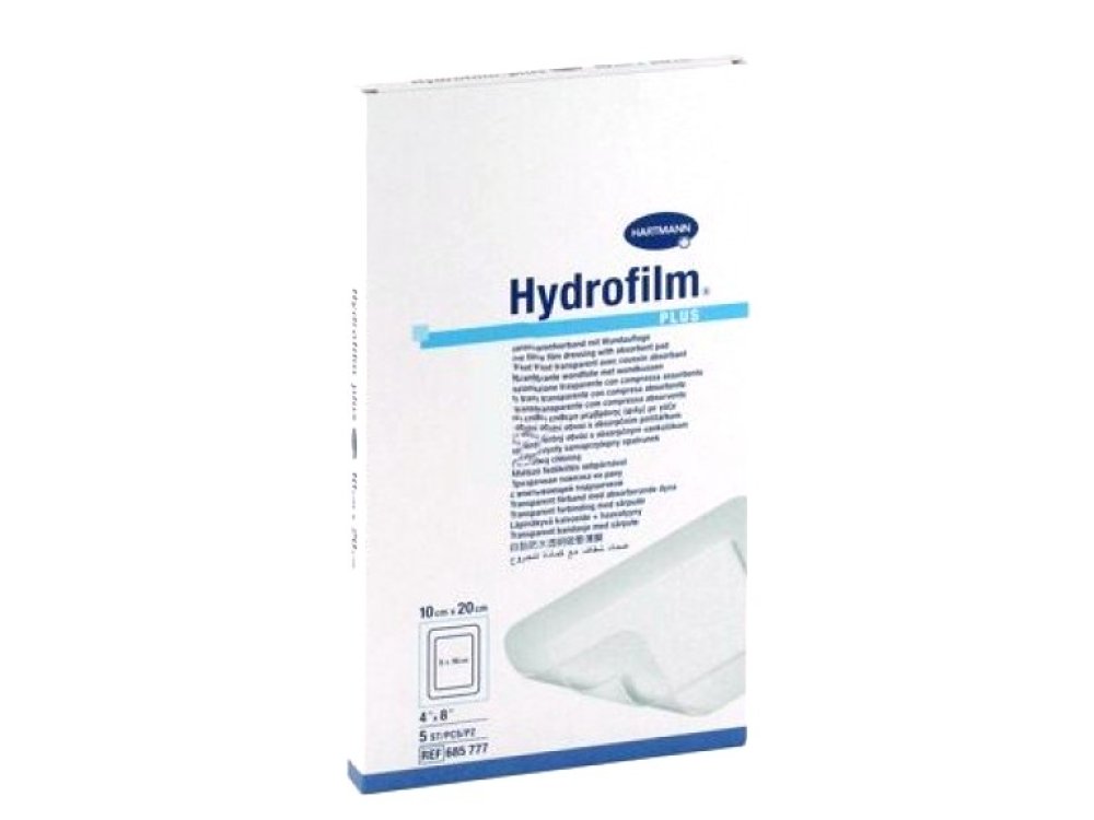 Hartmann  Hydrofilm Plus, Aδιάβροχα και Αποστειρωμένα Αυτοκόλλητα Επιθέματα 10x20cm, 5τμχ