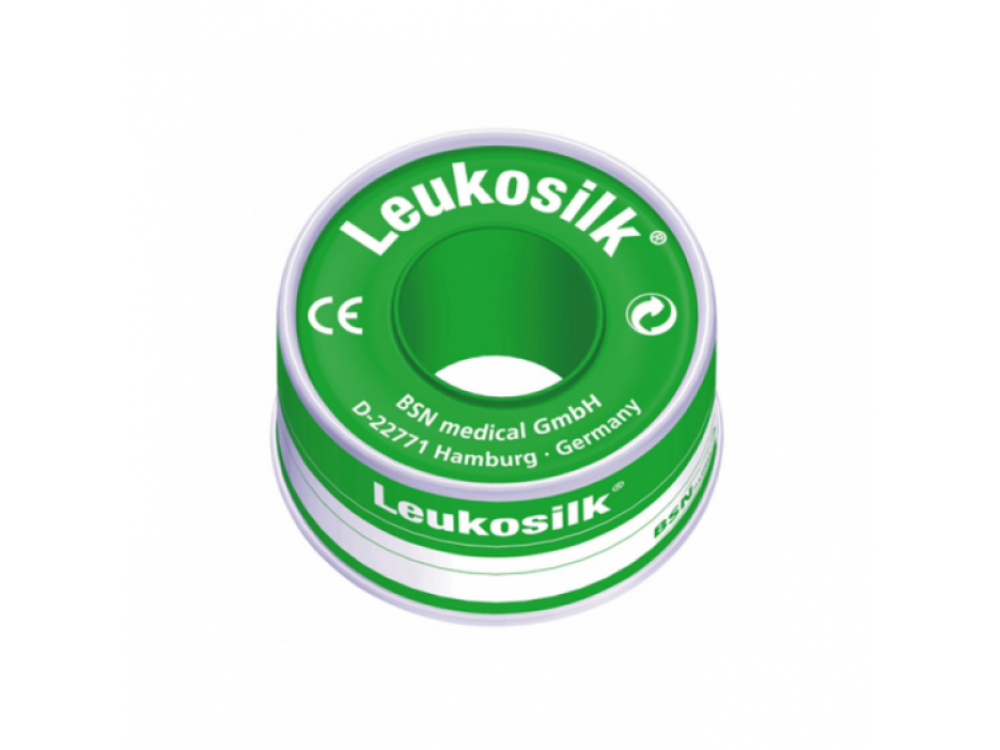 LEUKOSILK 2,5CMX4,6M 72669-01 X1TEM 2,5X4, BSN MEDI