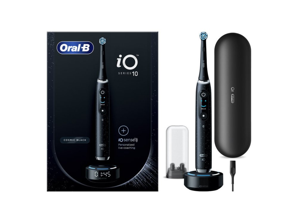 Oral-B iO Series 10 Magnetic Cosmic Black Ηλεκτρική Οδοντόβουρτσα Μαύρο, 1τεμ