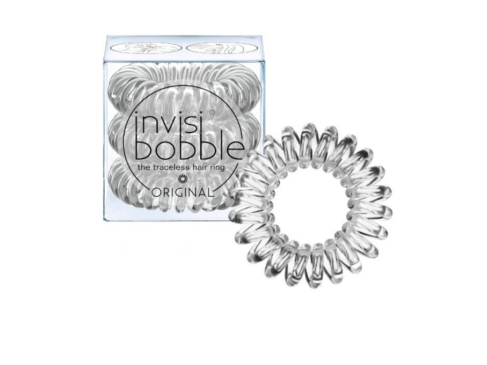 Invisibobble Original Crystal Clear 3τμχ