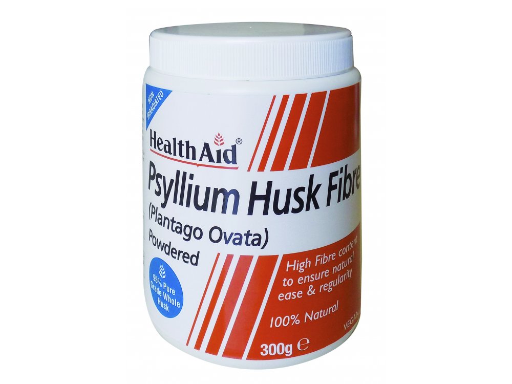 Health Aid Psyllium Husk Fiber, 300gr
